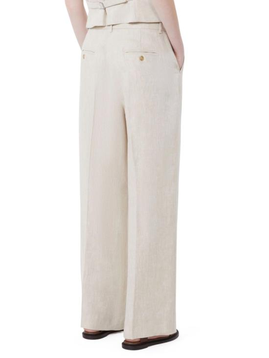 26SS 막스마라 스트레이트 팬츠 2615131112600WKDMALIZIA023 White - MAX MARA
