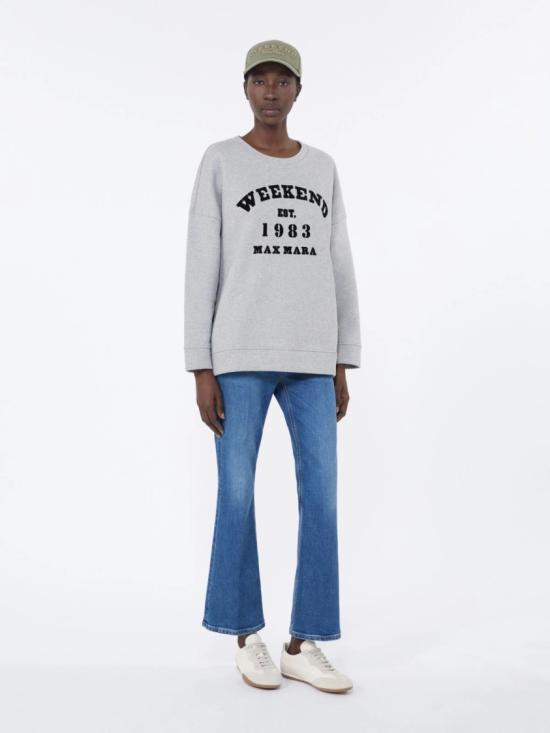 26SS 막스마라 긴팔 티셔츠 2615921041600002 Grey - MAX MARA