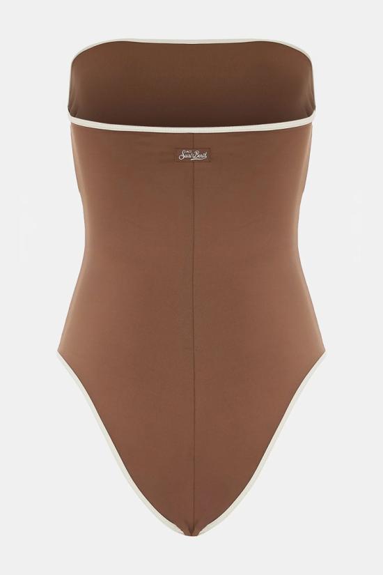 26SS 세인트바쓰 원피스 수영복 KHR000204332L Brown - MC2 SAINT BARTH