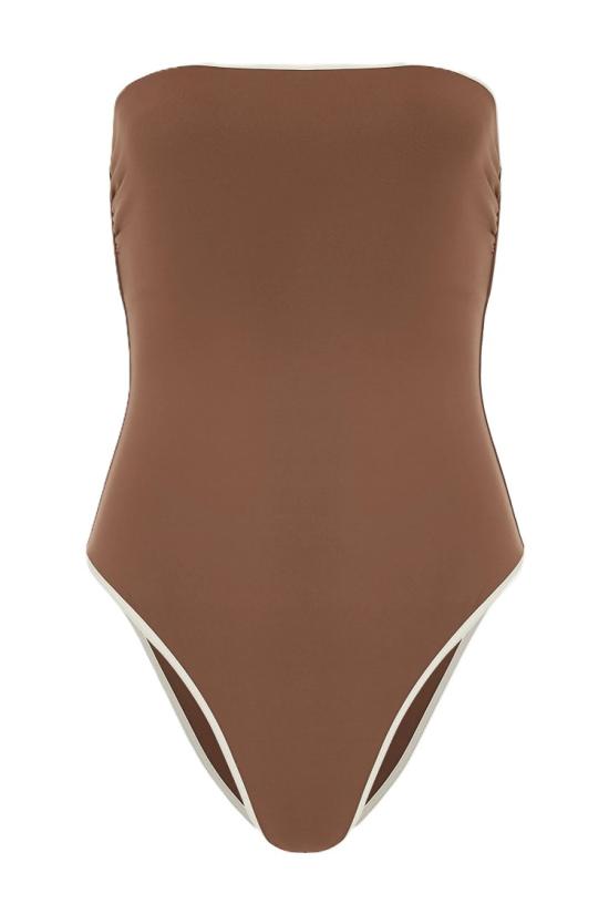 26SS 세인트바쓰 원피스 수영복 KHR000204332L Brown