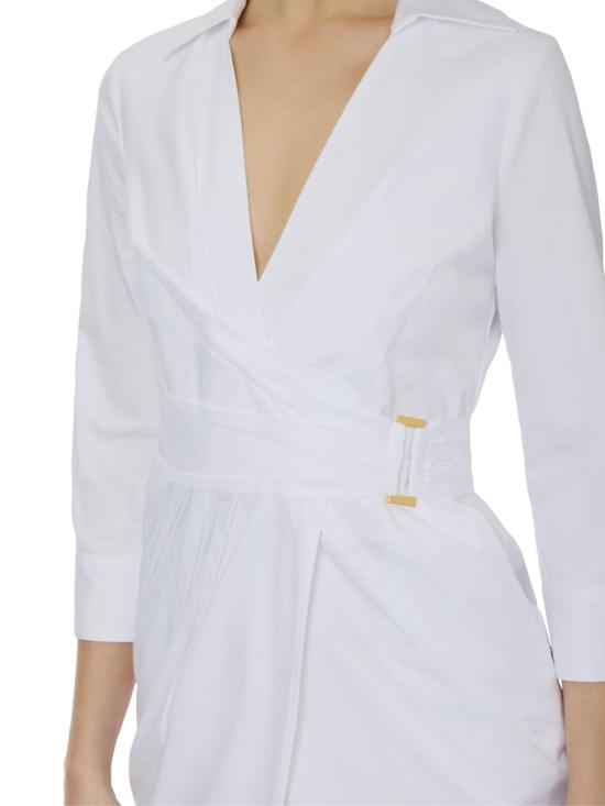26SS 엘리자베타프랜치 미디 원피스 AB95562E2360 White - ELISABETTA FRANCHI