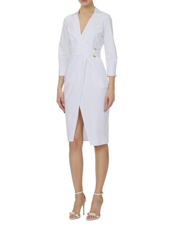 26SS 엘리자베타프랜치 미디 원피스 AB95562E2360 White