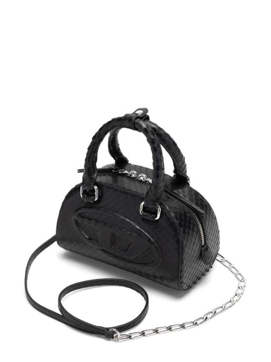 26SS 디젤 1DR 돔 크로스바디 백 X10369P8958T8013 Black - DIESEL
