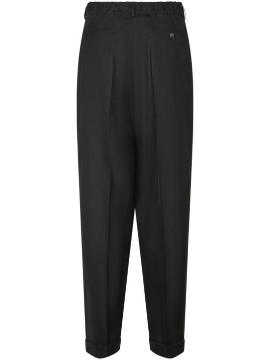 26SS 마르니 스트레이트 팬츠 PUMU0332U0UTW83900N99 Black - MARNI