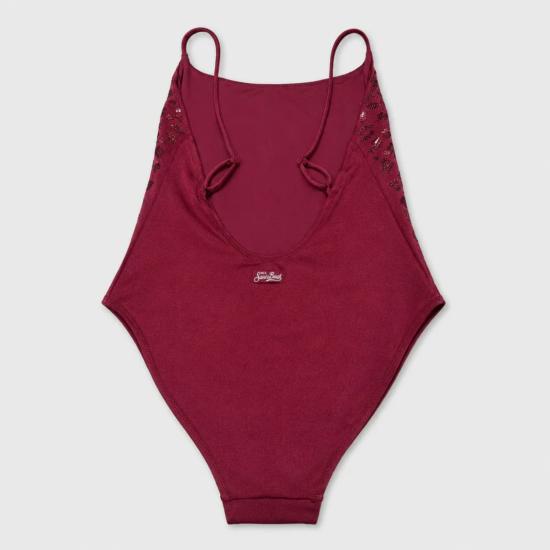26SS 세인트바쓰 원피스 수영복 CEC000600234L Burgundy - MC2 SAINT BARTH