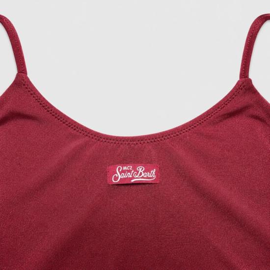 26SS 세인트바쓰 원피스 수영복 CEC000600234L Burgundy - MC2 SAINT BARTH