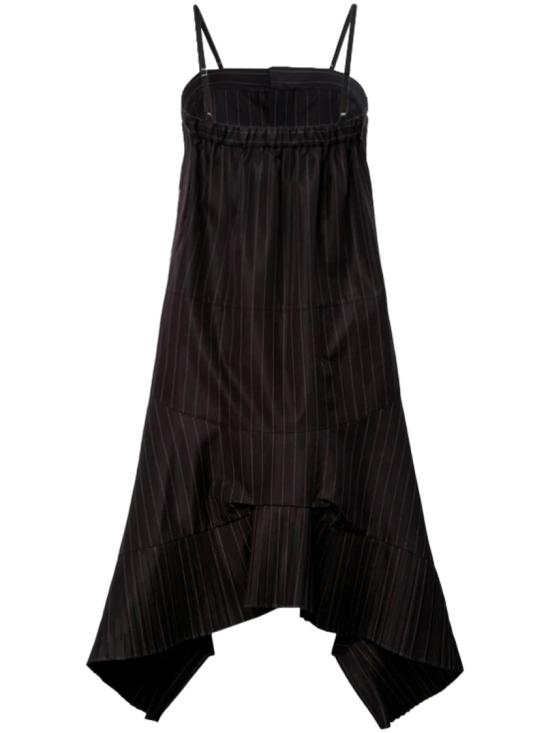 26SS 사카이 미디 원피스 2608357001 Black - SACAI