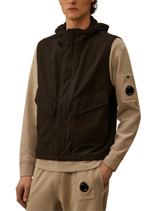 26SS 씨피 컴퍼니 베스트 20CMVE071A005968A999 Black - C.P. COMPANY