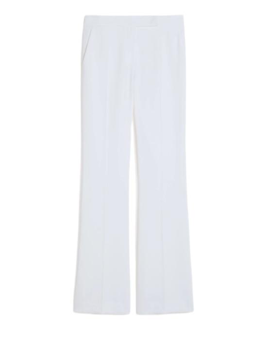 26SS 막스마라 스트레이트 팬츠 2611131052600001 White