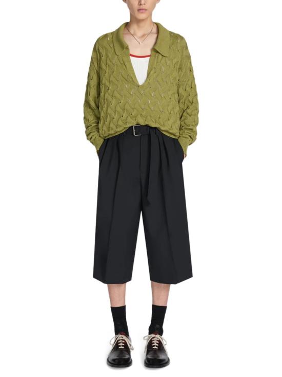 26SS 드리스 반 노튼 숏팬츠 2610209543249900 Black - DRIES VAN NOTEN