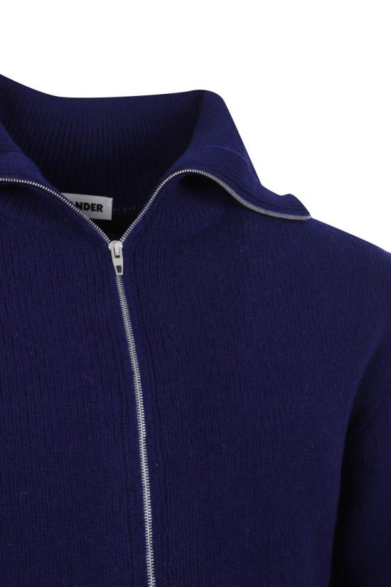 26SS 질샌더 집업 니트 J21HP0015J14837420 Blue - JIL SANDER