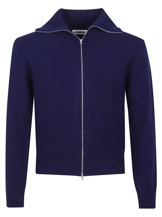 26SS 질샌더 집업 니트 J21HP0015J14837420 Blue