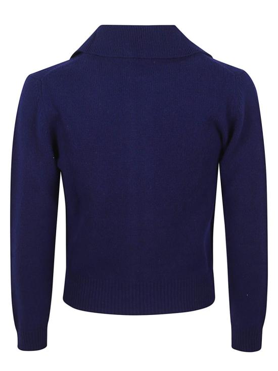 26SS 질샌더 집업 니트 J21HP0015J14837420 Blue - JIL SANDER