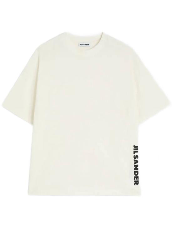 26FW 질샌더 반팔 티셔츠 J22GC0277 J20347 White
