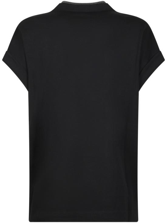 26SS 브루넬로 쿠치넬리 반팔 티셔츠 M0T18BD222C101 Black - BRUNELLO CUCINELLI