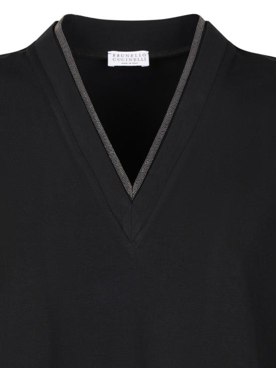 26SS 브루넬로 쿠치넬리 반팔 티셔츠 M0T18BD222C101 Black - BRUNELLO CUCINELLI