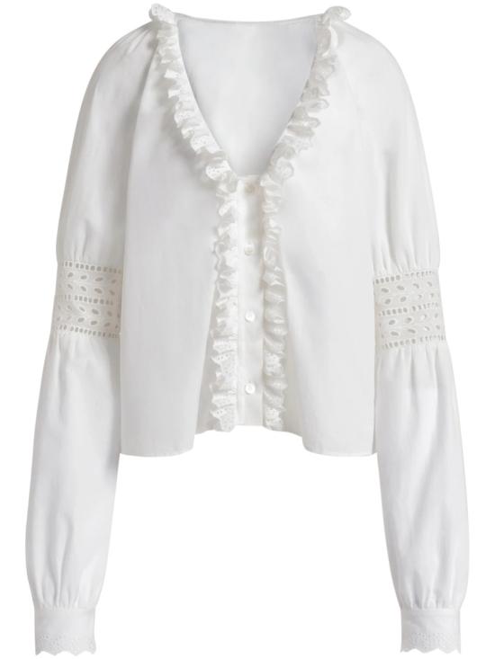26SS 알베르타 페레티 블라우스 022516420002 White