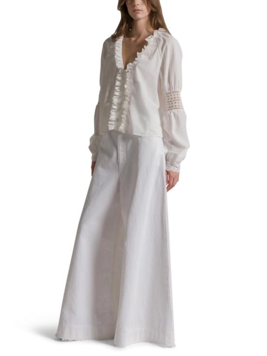 26SS 알베르타 페레티 블라우스 022516420002 White - ALBERTA FERRETTI