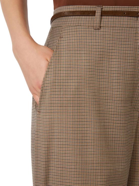 26SS 막스마라 스트레이트 팬츠 2616131051600MSTCICALA005 Brown - MAX MARA