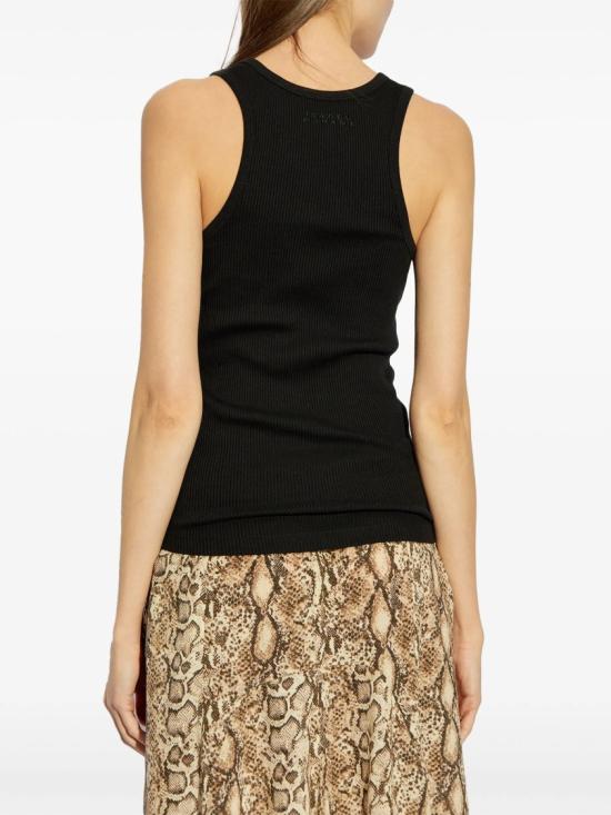  이자벨마랑 민소매 티셔츠 TS0261FA A2N39I Black - ISABEL MARANT