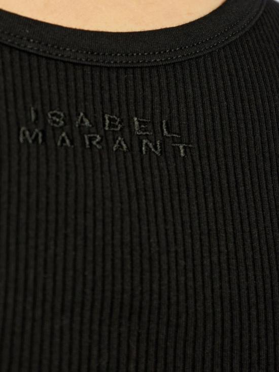  이자벨마랑 민소매 티셔츠 TS0261FA A2N39I Black - ISABEL MARANT