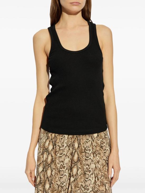  이자벨마랑 민소매 티셔츠 TS0261FA A2N39I Black - ISABEL MARANT