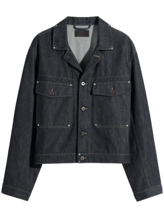 26SS 르메르 데님 라이트 필드 자켓 OW1234 LD1061BK965 Black