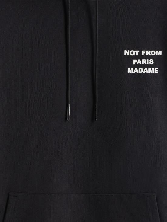 26SS 드롤드무슈 후드 티셔츠 PERMHO162CO127BL Black - DROLE DE MONSIEUR
