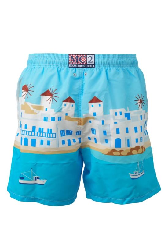 26SS 세인트바쓰 스윔팬츠 GUS000902284L Blue - MC2 SAINT BARTH