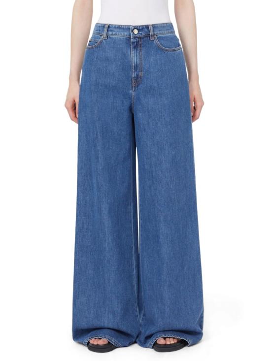 26SS 막스마라 데님 팬츠 2616181012600MSTSARONG002 Blue - MAX MARA