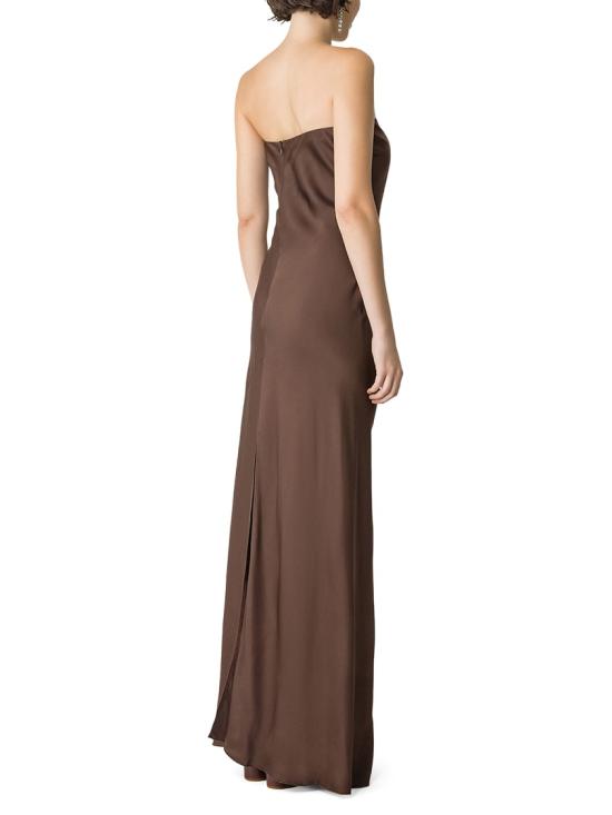 26SS 포르테포르테 롱 원피스 145553093 Brown - FORTE FORTE