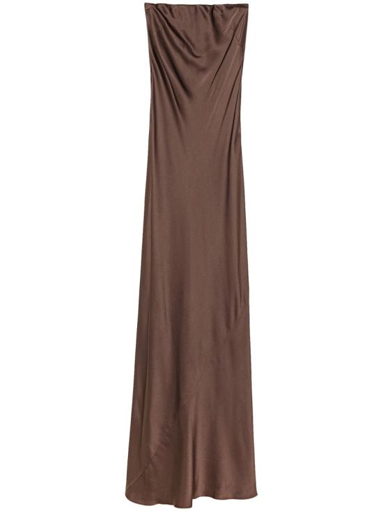 26SS 포르테포르테 롱 원피스 145553093 Brown