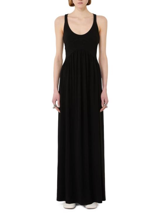 26SS 막스마라 롱 원피스 2612621052600SPXPANINO001 Black - MAX MARA