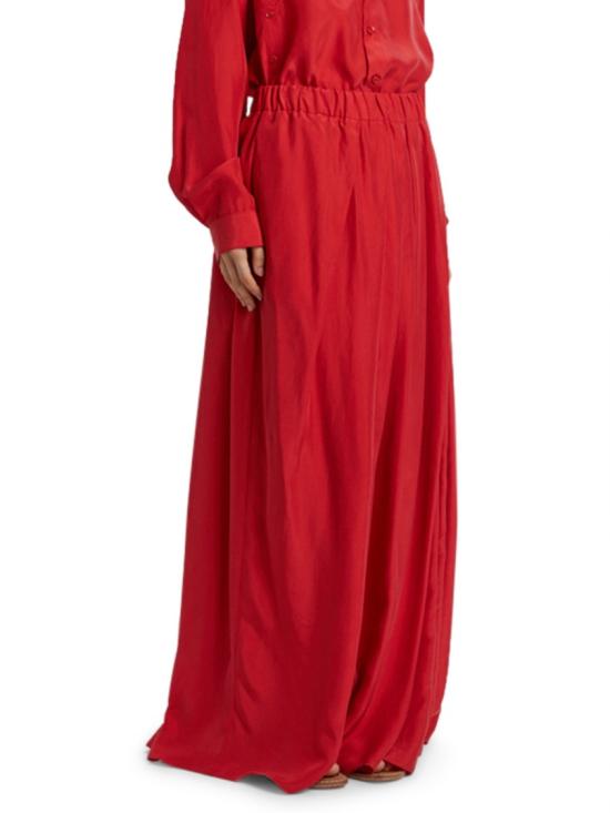 26SS 피디알 피지크 뒤롤 롱 스커트 26P154RED Red