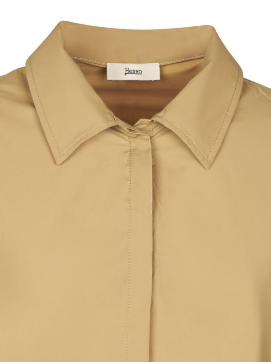 26SS 에르노 롱 원피스 AB000061D12431SZ2157 Brown - HERNO