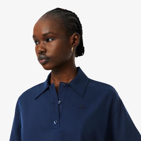 26SS 라코스테 셔츠 CF0061166 Blue - LACOSTE