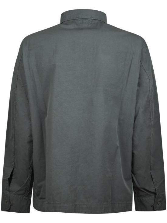 26SS 씨피 컴퍼니 오가닉 개버딘 지퍼 렌즈 오버셔츠 20CMOS156A110143G921 Grey - C.P. COMPANY
