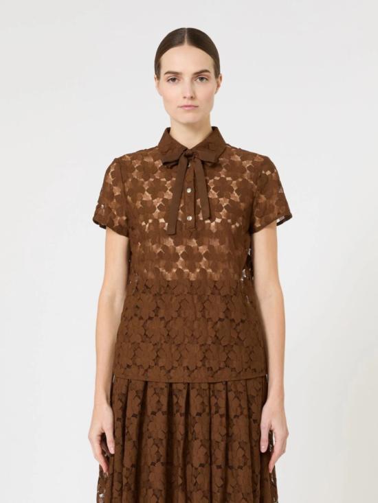 26SS 막스마라 블라우스 2616941011600002 Brown - MAX MARA