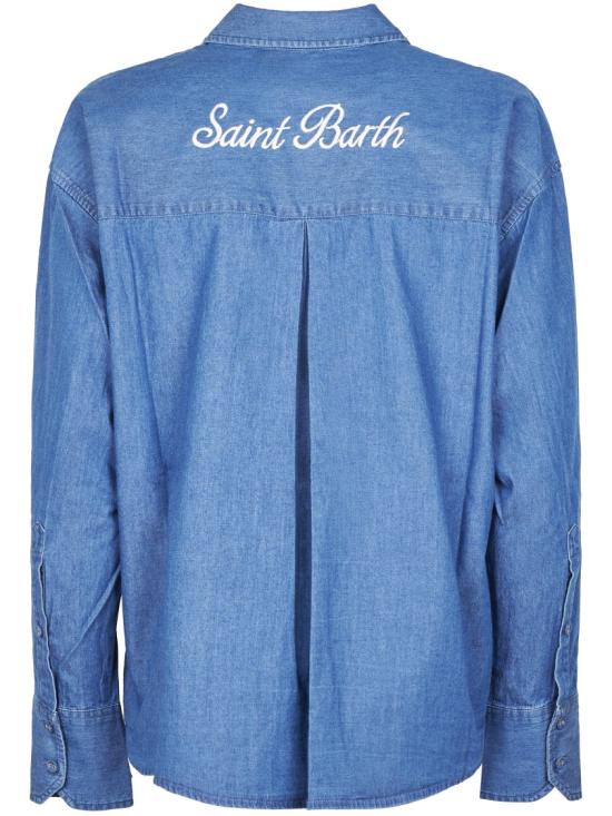 26SS 세인트바쓰 셔츠 CYS000101122L Blue - MC2 SAINT BARTH