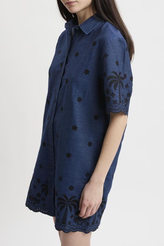 26SS 세인트바쓰 미디 원피스 ARA000101429L Blue - MC2 SAINT BARTH