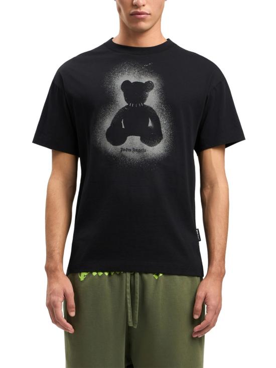 26SS 팜앤젤스 반팔 티셔츠 PMAA109S26JER0011007 Black - PALM ANGELS