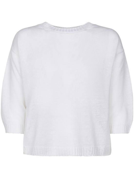 26SS 막스마라 반팔 티셔츠 2615361052600WKDCANNONE001 White