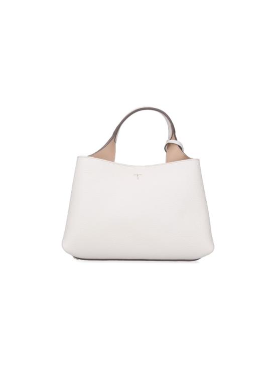 26SS 토즈 마이크로 토트백 XBWAPAEL000QRI1O92 White - TODS
