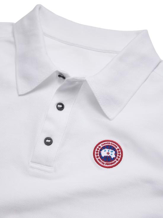 26SS 캐나다구스 폴로 티셔츠 1600M9025 White - CANADA GOOSE