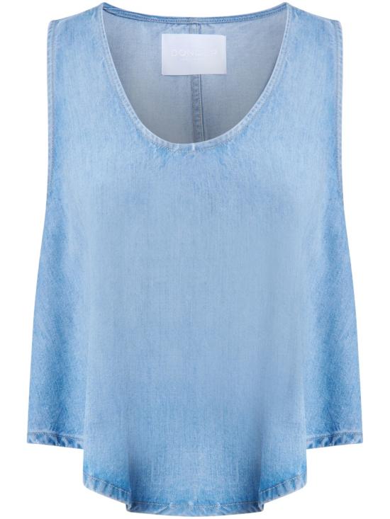 26SS 돈답 긴팔 티셔츠 DC454DF0266D MC6800 Blue