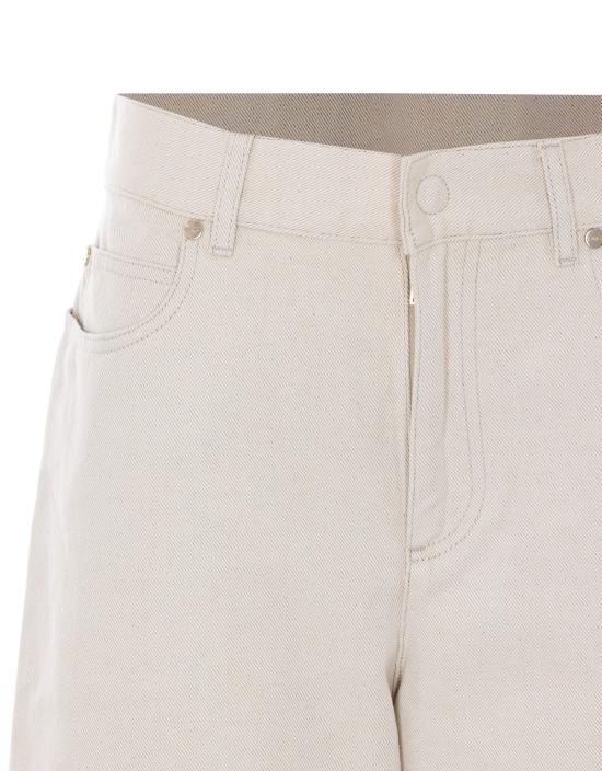 26SS 펜디 스트레이트 팬츠 FLP882 AOHVF1W0T White - FENDI
