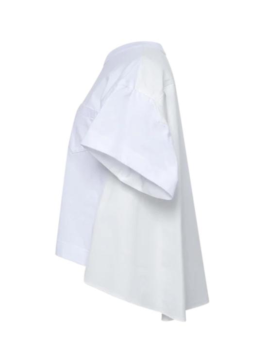 26SS 사카이 반팔 티셔츠 2608348101 White - SACAI