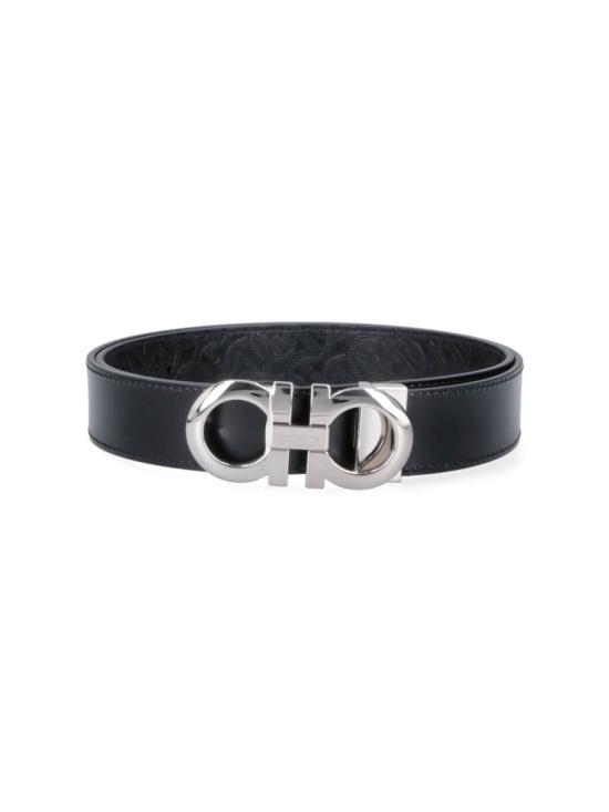 26SS 살바토레 페라가모 가죽 벨트 724127111 Black - SALVATORE FERRAGAMO