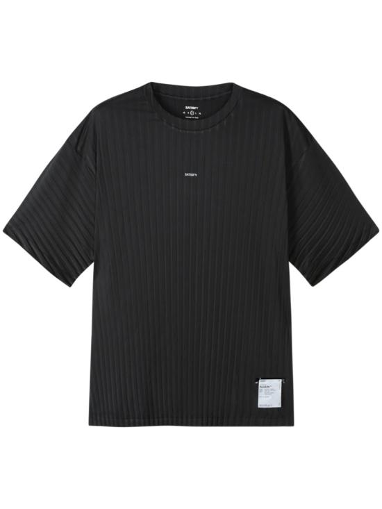 26SS 새티스파이 반팔 티셔츠 1104300001 Black