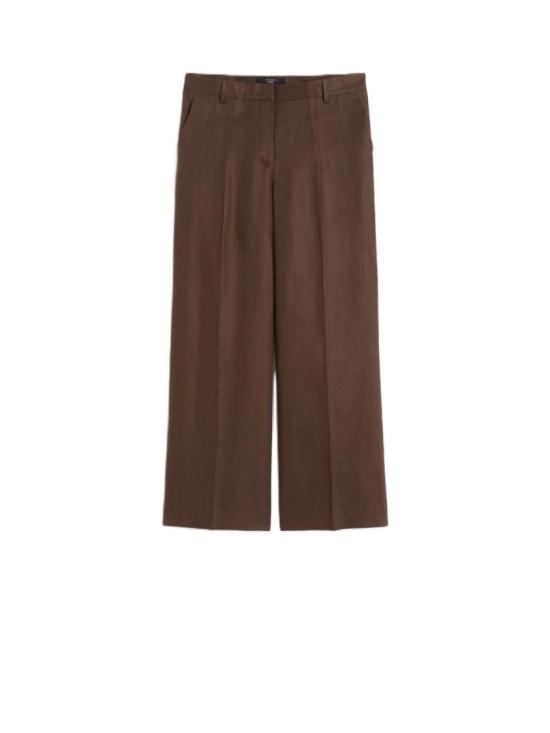 26SS 막스마라 스트레이트 팬츠 2615131112600037 Brown